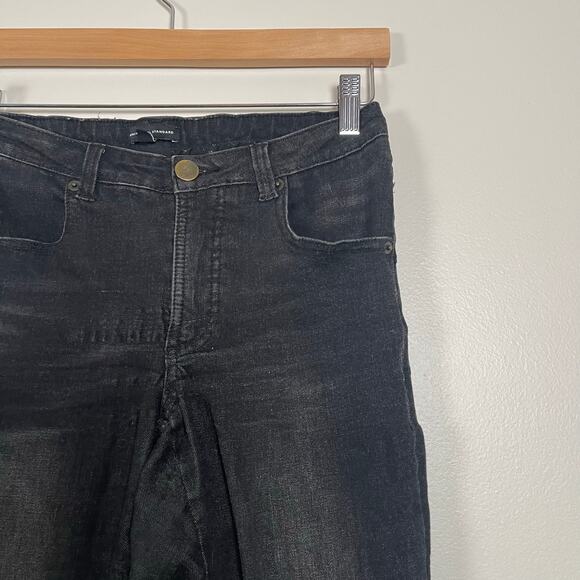 Universal Standard • Seine Mid Rise Black Jeans 27" - Picture 2 of 8